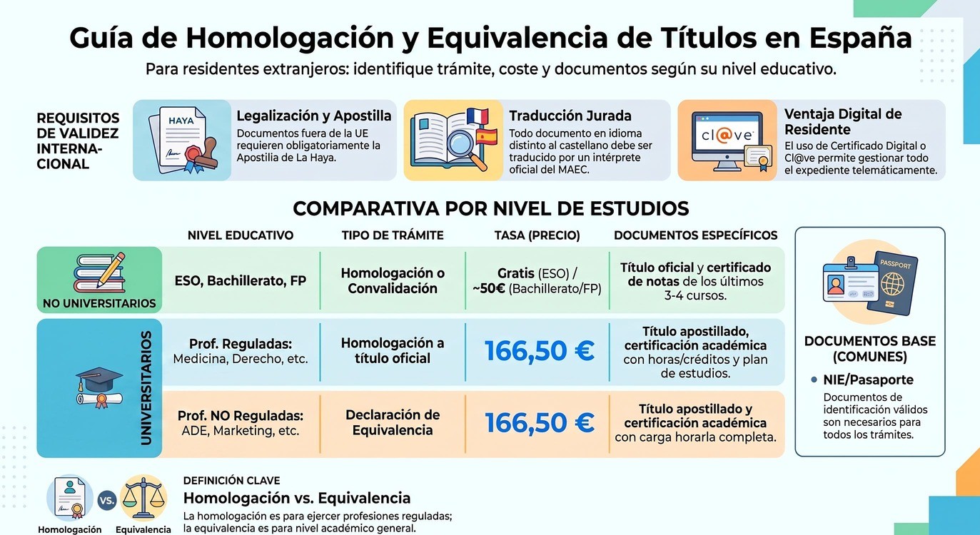 Homologar Título Extranjero en España